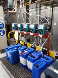 Qdos Pumps Replace Diaphragm Pumps in Paint Shop Chemical Metering Application