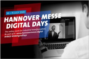 HANNOVER MESSE Digital Days to premiere from 14 to 15 July 2020