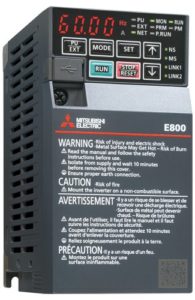 Mitsubishi Electric Automation Releases FR-E800 Series Variable Frequency Drive