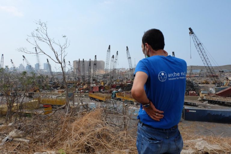 VSX apoya la operación de ayuda de emergencia de arche noVa en el Líbano