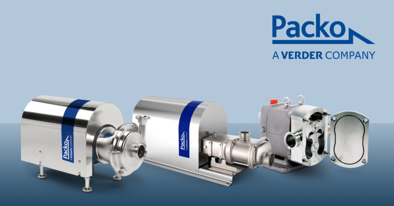 Packo Hygienic Pump Portfolio: JEC and Packo unite forces