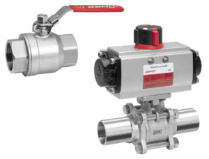 New Ball Valves for Industrial Applications
