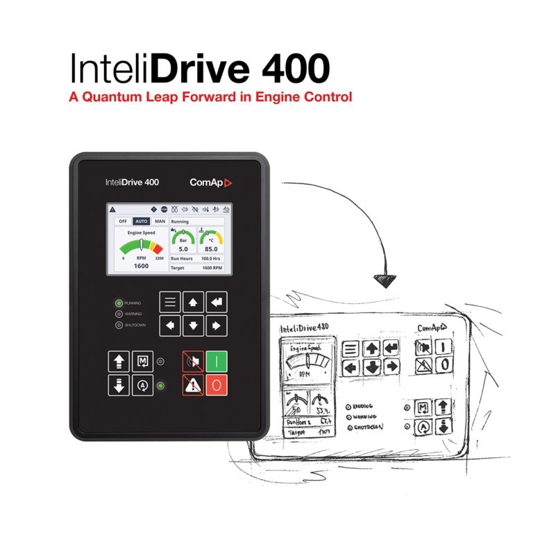 ComAp Announces the New Product Line InteliDrive 400