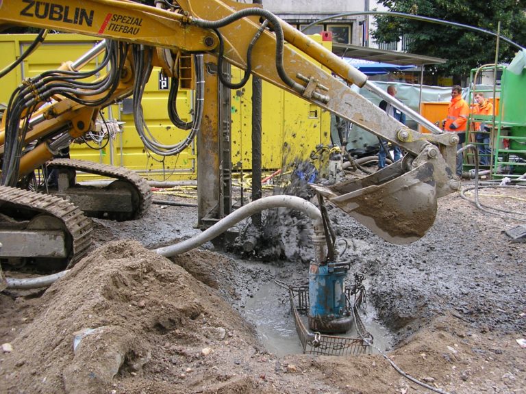 Bodenvermörtelung – Herausforderung beim Abpumpen