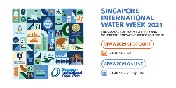 La Semana Internacional del Agua de Singapur 2022 tendrá lugar en abril de 2022