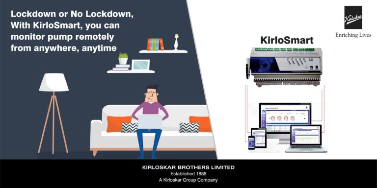 KirloSmart: un sistema di monitoraggio remoto della pompa intelligente basato su IoT