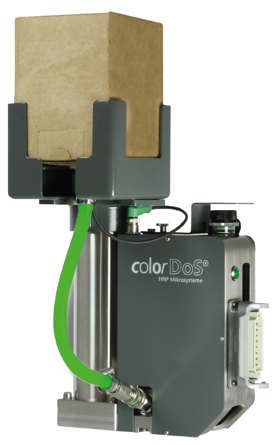 Compact System for Liquid Color Dosing in Plastic Injection Molding