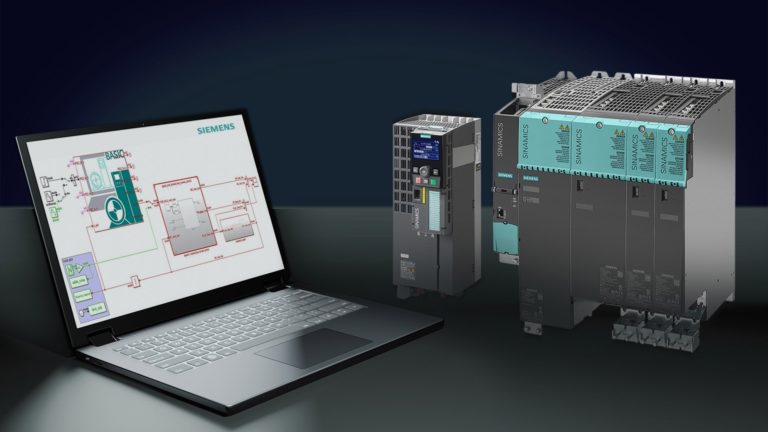 Simulation simple et rapide des variateurs avec la nouvelle solution logicielle Siemens