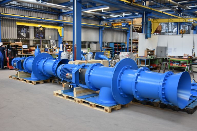 River Water Pumps for Swiss-German Energy Supplier