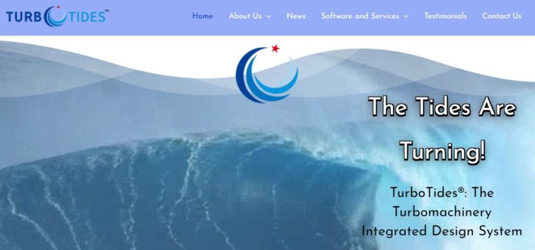 TurboTides Turns Tides with New Website