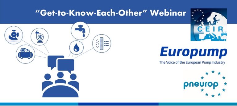 Το Europump αναφέρει επιτυχημένο διαδικτυακό σεμινάριο «Γνωρίστε ο ένας τον άλλον»
