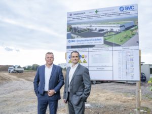 SMC vereint Lager und Produktion auf 17.000 Quadratmetern am Hauptsitz in Egelsbach