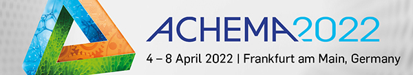 ACHEMA 2022: di nuovo in loco a Francoforte il Forum mondiale per le industrie di processo
