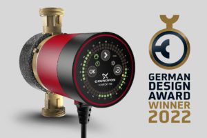 Grundfos erhält German Design Award für Comfort BU/BXU