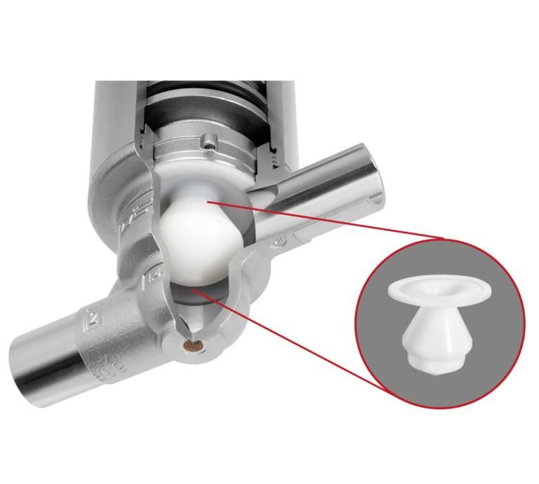 GEMÜ Filling Valve with Regulating Cone for Precise Dosing in Filling Processes