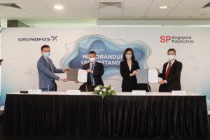 Grundfos Partners with Singapore Polytechnic to Develop Smart Sustainable Solutions for Industries