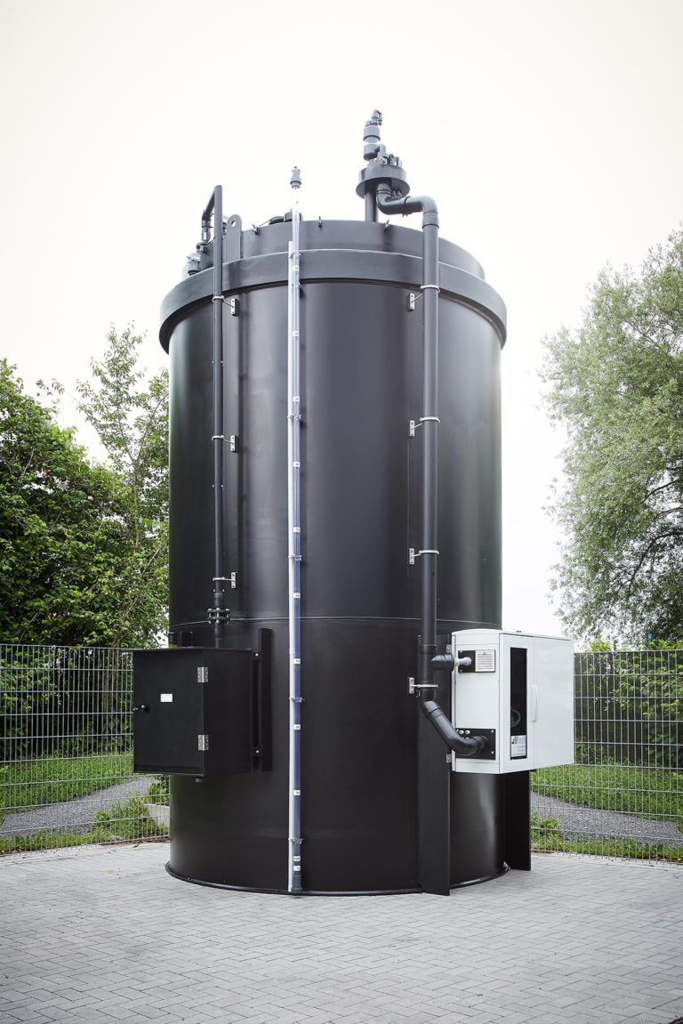 Process Water Treatment in Large Wastewater Treatment Plant with Storage and Dosing Stations from Alltech