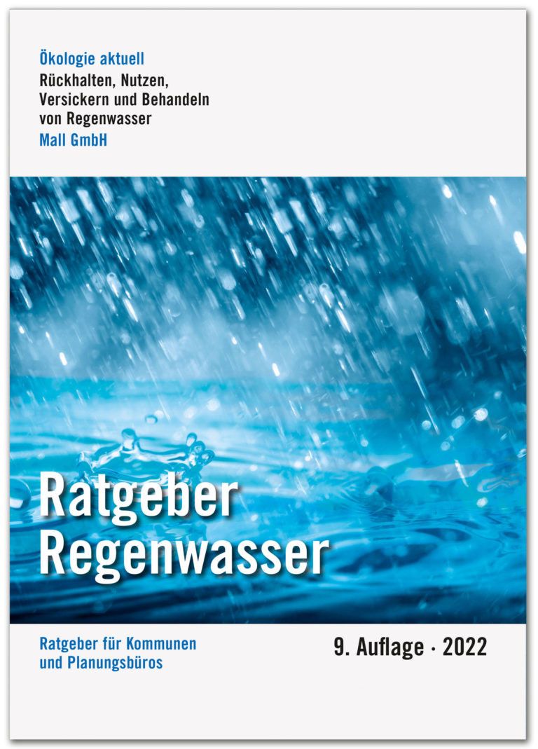 Ratgeber Regenwasser von Mall in 9. Auflage erschienen