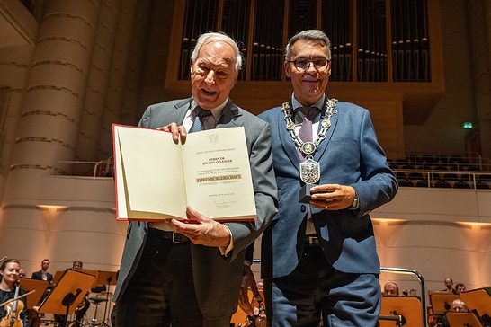 Honorary Citizenship for Dr.-Ing. H. C. Jochen Opländer