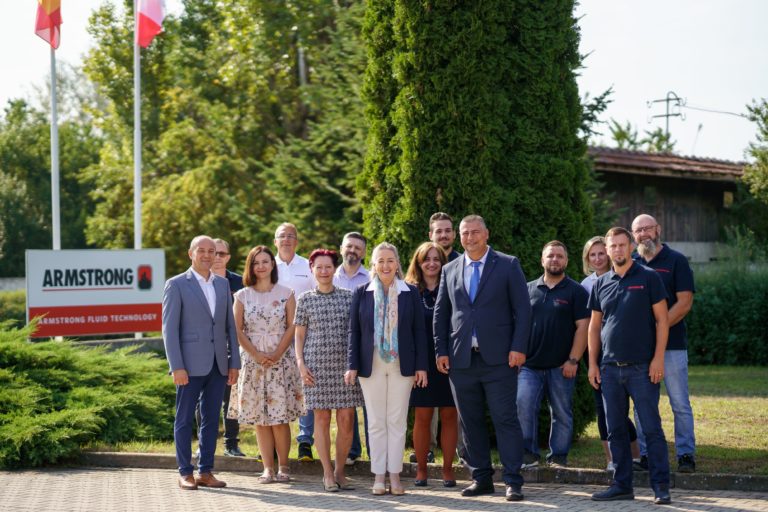 Canadian Ambassador Tours Armstrong Romania Facility