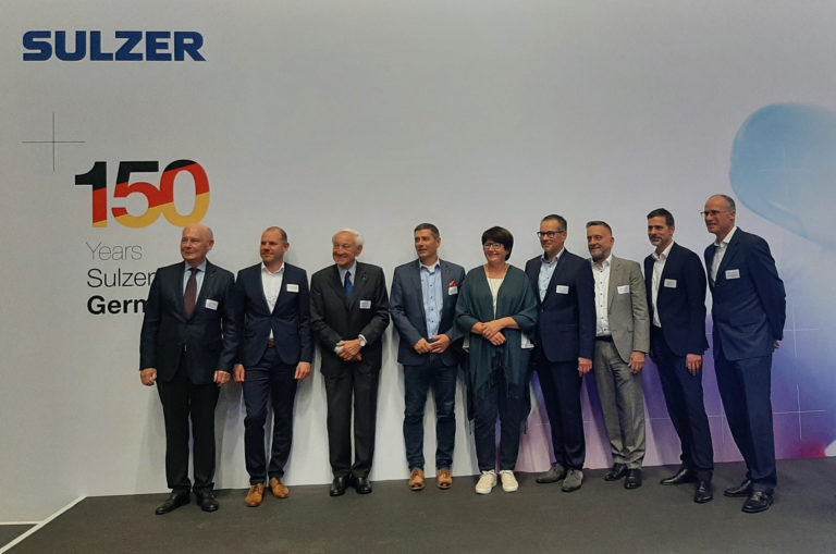 Sulzer feiert 150 Jahre Engineering Excellence in Deutschland