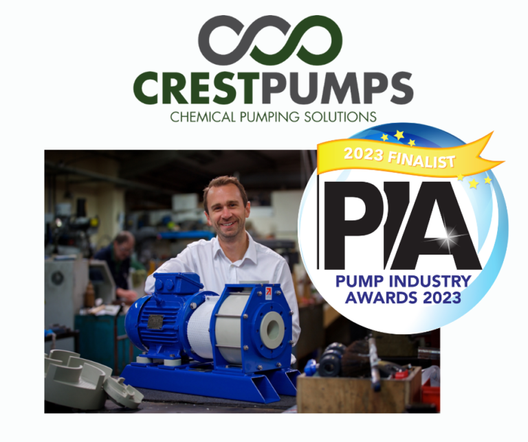 Crest Pumps nominated for Manufacturer of the Year!