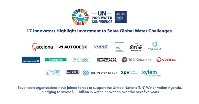17 Innovators Highlight Investment to Solve Global Water Challenges