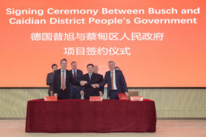 Busch Vacuum Solutions baut neue Produktionsstätte in China