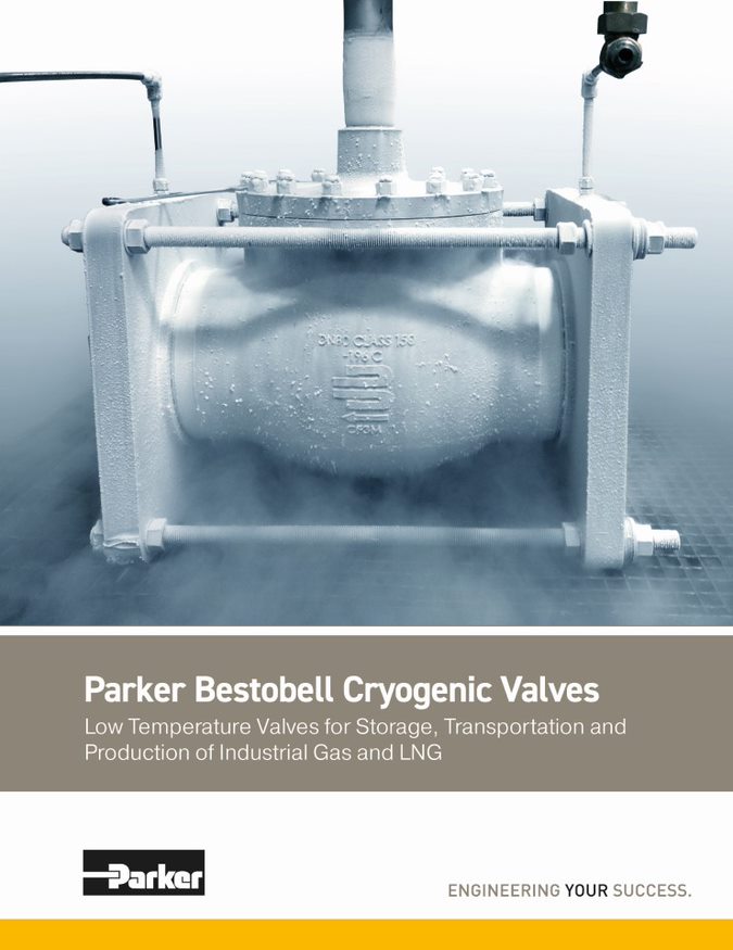 Parker veröffentlicht neuen Katalog für seine Bestobell Tieftemperaturventile