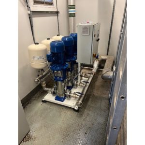 Cold Water Booster Set Solves Reliability Issues at School