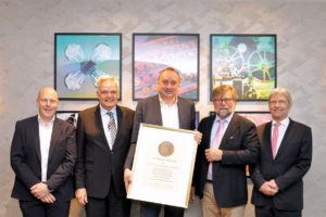 BTGA ehrt Hermann Sperber mit Rietschel-Diplom