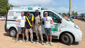 NETZSCH Mitarbeiter nimmt an Rallye Dresden-Dakar-Banjul teil