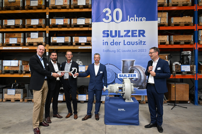 Sulzer eröffnet neues Servicezentrum in Deutschland