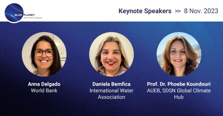 Roadmap für die Zukunft: Online-Konferenz BLUE PLANET Berlin Water Dialogues 2023 zum Potenzial der Kreislaufwirtschaft im Wassersektor