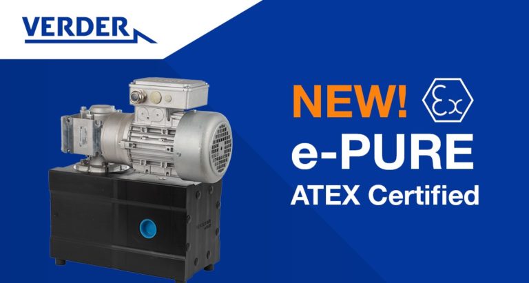 Verderair e-PURE now ATEX certified