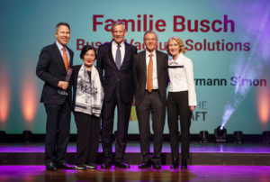 Familie Busch wurde mit dem Made-in-Baden-Award geehrt