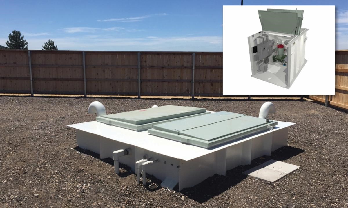 Smith & Loveless Highlights a Rectangular Recessed Pump Station with