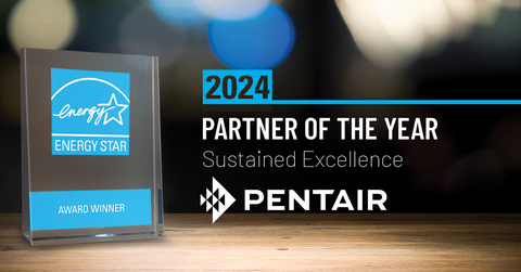 Pentair Earns 2024 ENERGY STAR Partner of the Year – Sustained Excellence Award