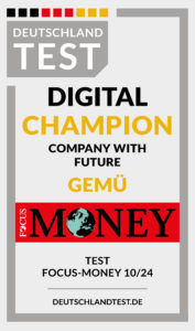 Focus Money verleiht GEMÜ die Auszeichnung „Digital Champion 2024“