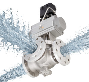 First Three-Way Ball Sector Valve for the Ideal Control of Flow Rates
