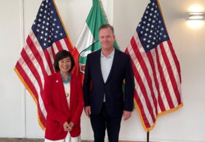 Wilo CEO Oliver Hermes Meets U.S. Consul General Pauline Kao