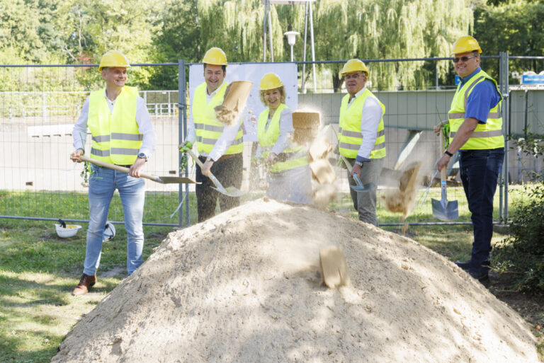 Erster Spatenstich für neues Abwasserpumpwerk Ölper