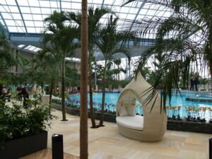 Moderne Wasseraufbereitung für ungetrübtes Badevergnügen bei Thermen & Badewelt Sinsheim