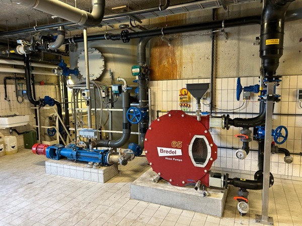 Long-Life Bredel Hose Pumps for Thickened Sludge Help to Make Waste Less Wasteful
