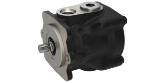 Neue Flügelzellenpumpe T8MINI von Parker für mobile Geräte