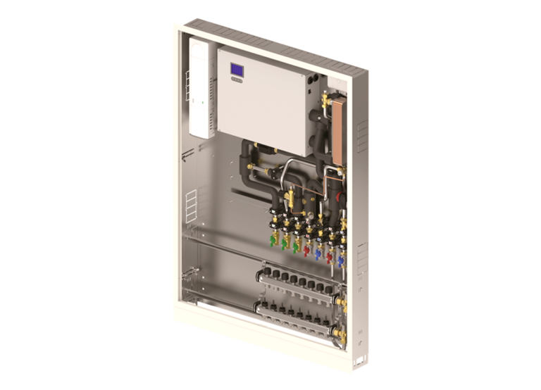 Hot Water on Demand: The New Uponor Combi Port E-Hybrid Flat Station