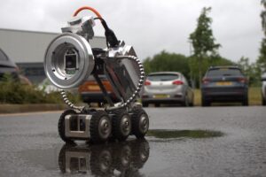 Blockage-Detecting Robot Ready to Patrol Sewers