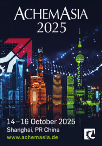 AchemAsia 2025: Call for Papers Open, Process Innovation Award Kicks-Off