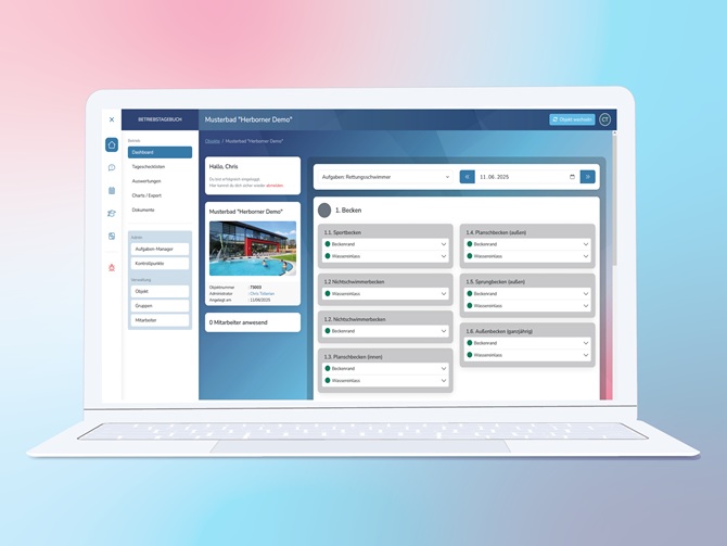Herborner Presents the New eThemis Digital Operating Log for Swimming Pool Operators