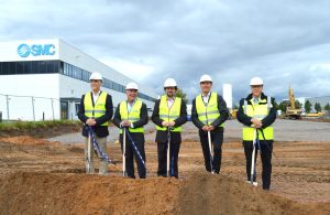 Spatenstich für den neuen SMC Campus in Egelsbach
